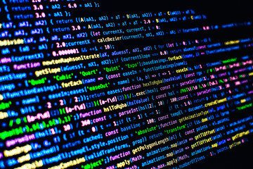 Programa en JavaScript con colores