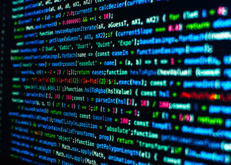 Programa en JavaScript con colores