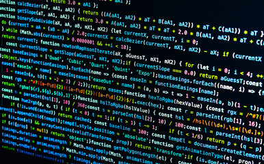 Programa en JavaScript con colores