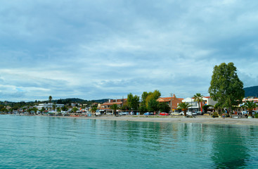 Fototapeta premium Ipsos town in Corfu