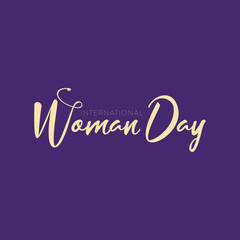Design about International Woman day