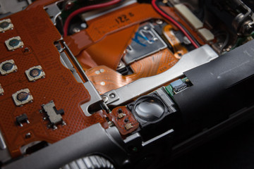 Naklejka premium digital camera parts