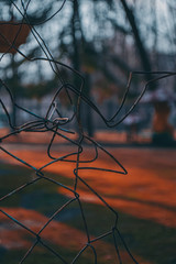 barbed wire