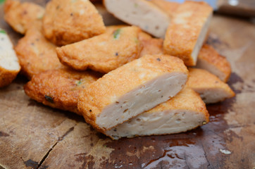 Vietnamese fishcake food cuisine