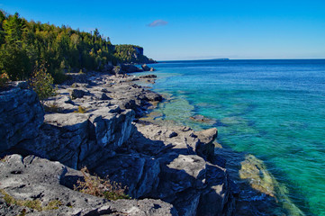 Huron Lake Georgian Bay blue water