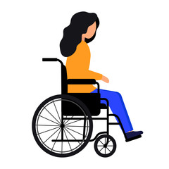 person in wheelchair