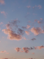 dramatic sky with clouds
