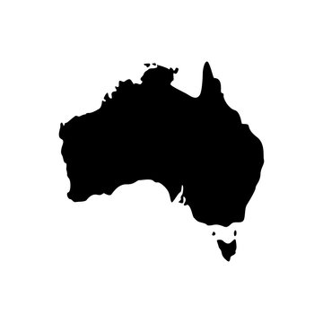 recommend clip art: Map of australia