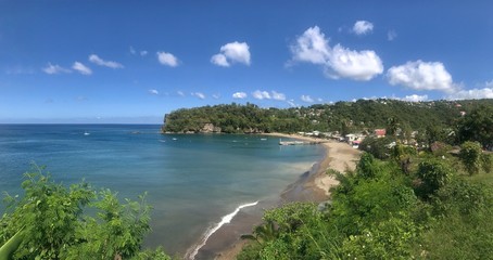 St. Lucia – Beach of the fishing village Anse La Raye
