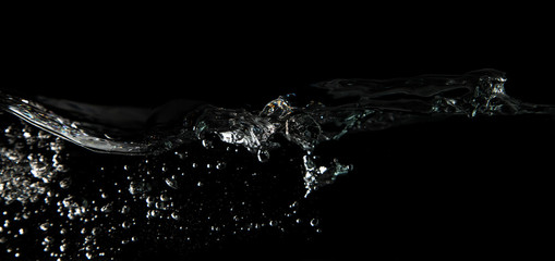 water bubbles on a black background66