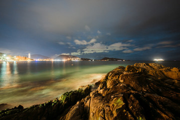 summer evening by the sea