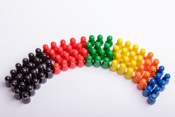 colors of German parties that are building the national parliament, German Bundestag