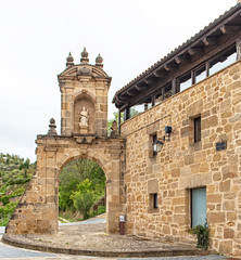 Old town of a village in Rioja, Spain