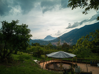 pavilion in the park