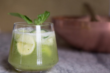 Green cocktail 