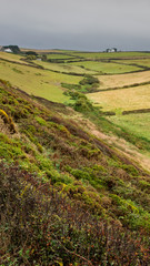 The rolling hills and fields of North Cornwall are an ideal area for walking and hiking.