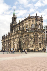 Fototapeta na wymiar Residenzschloss (Dresden Castle), Germany
