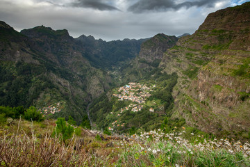 Fototapeta na wymiar Landscape of Portugal island Madeira