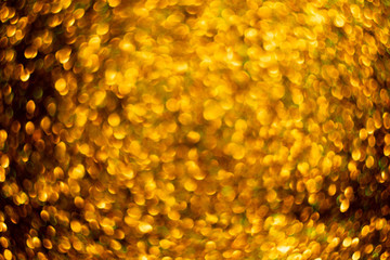 Golden glitter christmas shiny abstract background overlay