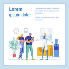 Newborn Routine Inspection in Outpatient Clinic