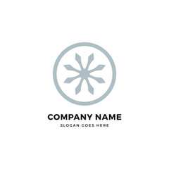 Creative Vector logo icon design template. Abstract logotype concept element sign shape