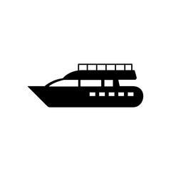 Water transport, ship icon. Simple vector boat icons for ui and ux, website or mobile application