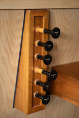 Piano wooden handle