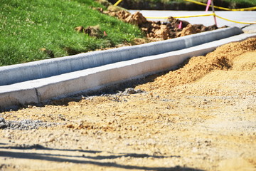 New Concrete Curb