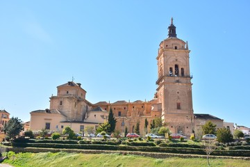 Vista de la santa iglesia catedral de Guadix, Granada