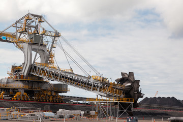 coal loader in Newcastle Australia