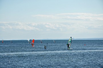 Nauka windsurfingu, Jurata, Polska