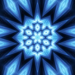 Obraz premium Abstract Fractal Kaleidoscope Pattern Texture for Wallpaper or Tiles Floor