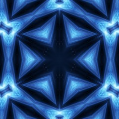 Abstract Fractal Kaleidoscope Pattern Texture for Wallpaper or Tiles Floor