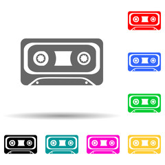 cassette icon. Detailed icon of musical instrument icon. Premium quality graphic design. One of the collection icon for websites, web design, mobile app on white background