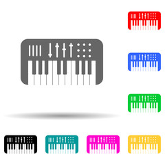 synthesizer icon. Detailed icon of musical instrument icon. Premium quality graphic design. One of the collection icon for websites, web design, mobile app on white background
