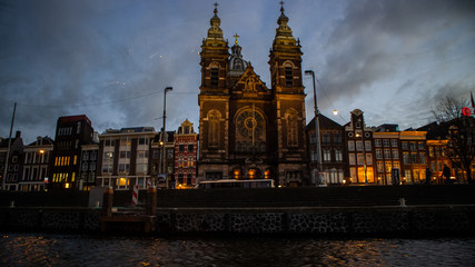 Fototapeta na wymiar Amsterdam Church