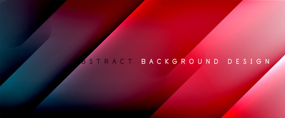 Trendy simple fluid color gradient abstract background with dynamic straight shadow line effect. Vector Illustration For Wallpaper, Banner, Background, Card, Book Illustration, landing page