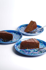 Chocolate cake with chocolate frosting