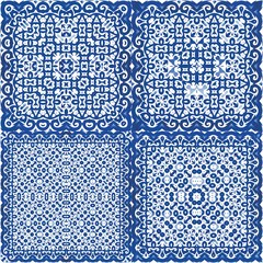 Portuguese vintage azulejo tiles.