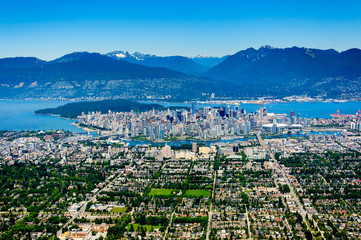 Naklejka premium Vancouver, Kolumbia Brytyjska