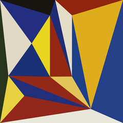 abstract vector pattern geometric triangle mosaic background