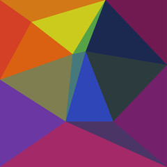 abstract vector pattern geometric triangle mosaic background