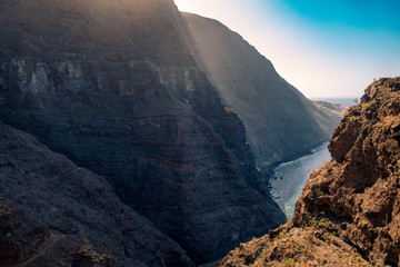 Los Gigantes, Teneriffa, Spanien, im Sommer