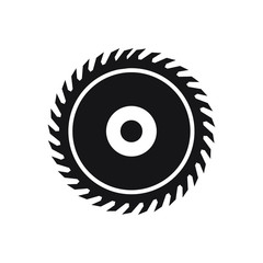 Saw circle icon design. vector illustration