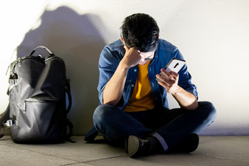 man has cyber bullying