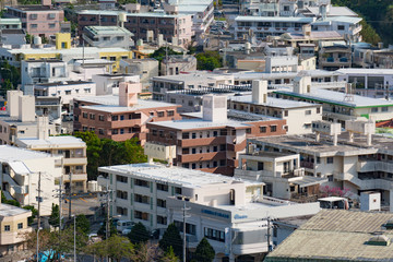 Fototapeta premium 沖縄の街並み