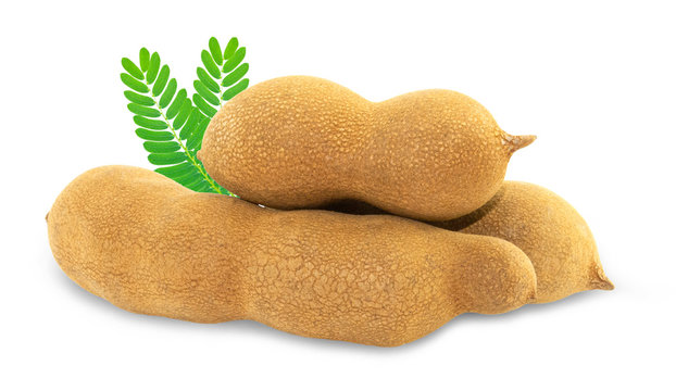 Tamarind isolated on a white background