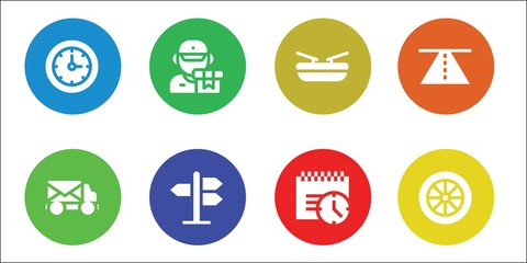 speed icon set