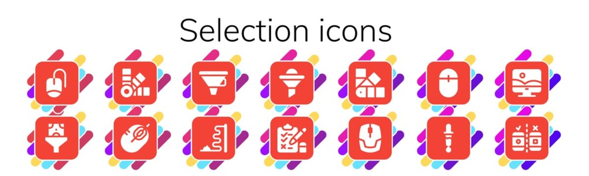 Selection Icon Set