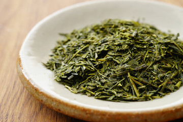 緑茶の茶葉